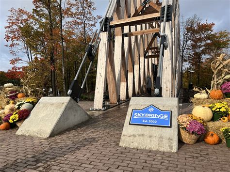 'SkyBridge Michigan' made of lumber from local, family-owned business | Interlochen Public Radio