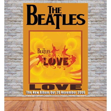 The Beatles Love Album Fine Art Poster