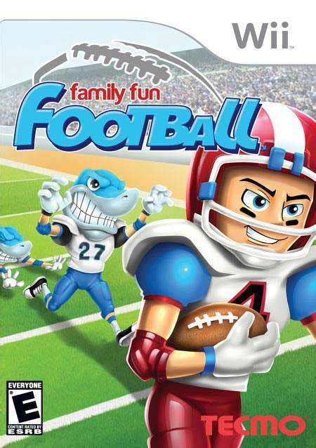 Family Fun Football Nintendo WII Game