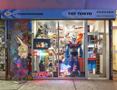 Toy Tokyo is a New York toy emporium in the East Village packed with a wide selection of rare ...