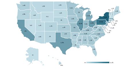 WWII Casualties by State 2023 - Wisevoter