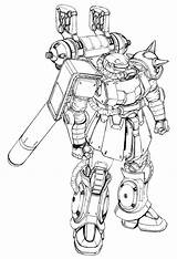 Gundam Coloring Pages Sketch Page sketch template