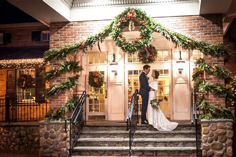 Christmas Wedding at the Brick House, Wyckoff NJ. Photographed by Jenny ...