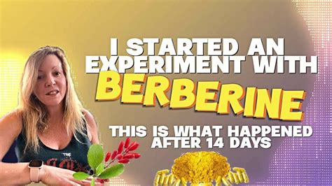 Berberine Benefits - My Experiment - See What Happens After The First 2 weeks - YouTube