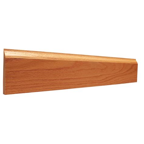 3.25-in x 8-ft Interior Oak Stained Baseboard Moulding at Lowes.com