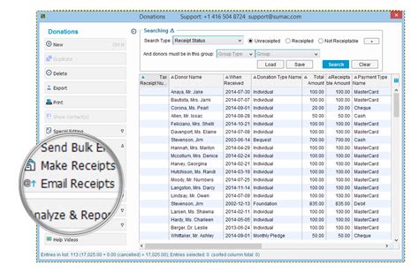 Sumac | Nonprofit Donation Receipts