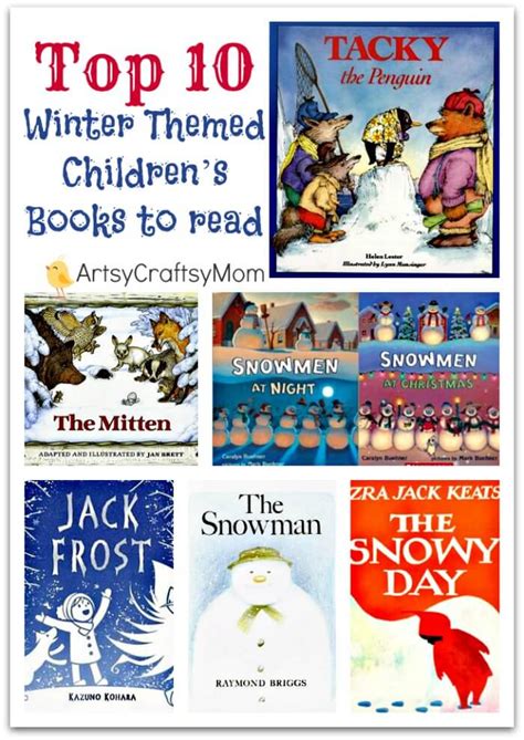 Top 10 favorite Winter Themed Children’s Books to read - Artsy Craftsy Mom