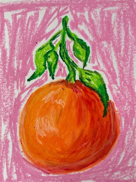 Naranja pastel al óleo en 2024 | Arte en colores pastel, Dibujos de ...