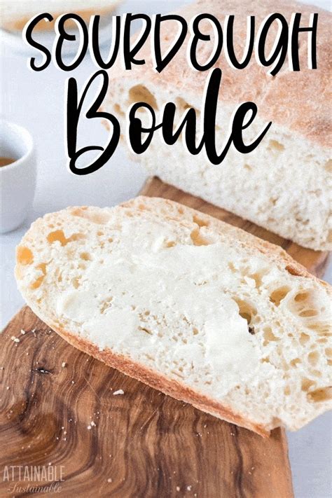 Sourdough Boule Recipe - A Fresh Homemade Boule Bread