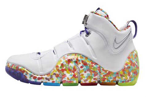 Nike LeBron 4 Fruity Pebbles DQ9310-100 - KicksOnFire.com