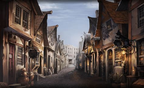 Diagon Alley North Side - Harry Potter Wiki