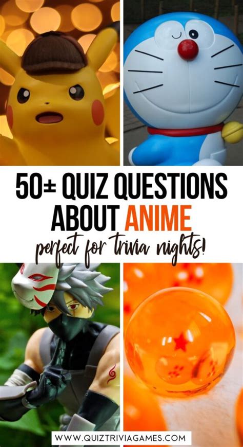 50+ Anime Quiz Questions and Answers - Quiz Trivia Games