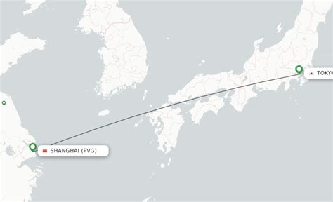 Direct (non-stop) flights from Shanghai to Tokyo - schedules ...