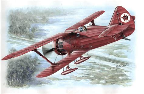 Polikarpov I-15 Red Army - MaxHobby