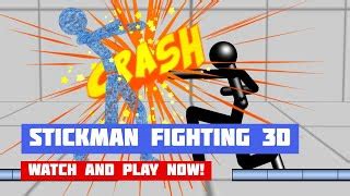 STICKMAN FIGHTING 3D free online game on Miniplay.com