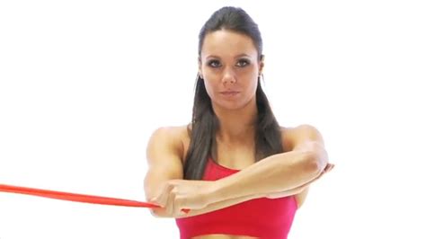 Shoulder exercise - Standing 90/90 external rotation - YouTube