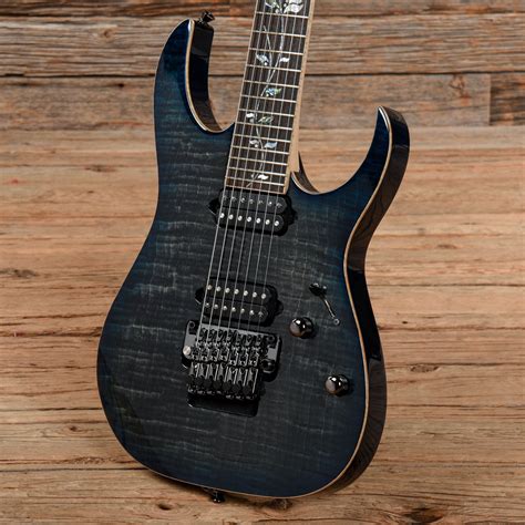 Ibanez RG8527Z J. Custom Blue Burst – Chicago Music Exchange