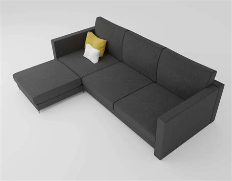 Modern Sofa - 3D Model by Shiftplusa