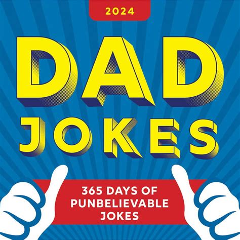 World's Best Dad Jokes Collection: 2024 Dad Jokes Boxed Calendar: 365 Days of Punbelievable ...