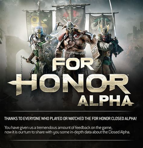 For Honor Infographic Details the Alpha's Most-Played Characters and More - GameSpot