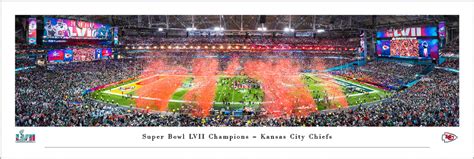 Kansas City Chiefs 2020 Super Bowl Champions Panoramic Art Print ...