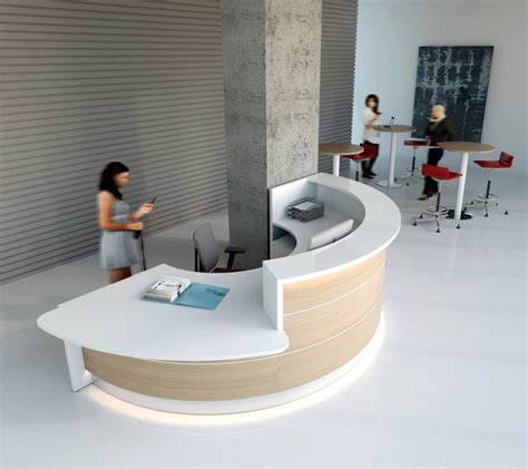 Curved Modern Reception Desk | lupon.gov.ph