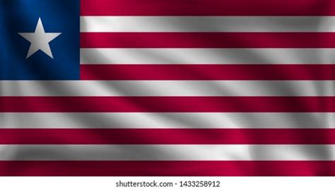 Liberia Flag Design Waving Liberia Flag Stock Vector (Royalty Free) 2220106725 | Shutterstock