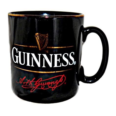 Official Arthur Guinness Signature Irish Beer Ale Stout Coffee Mug Tea Cup 10 oz | eBay