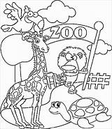 Zoo Coloring Pages  ColoringBay sketch template