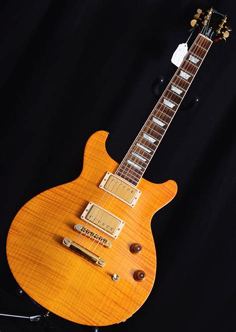 Used Gibson Les Paul Standard Double Cutaway LPDC Amber