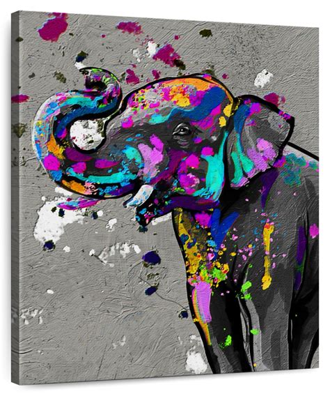 Abstract Elephant Drawings