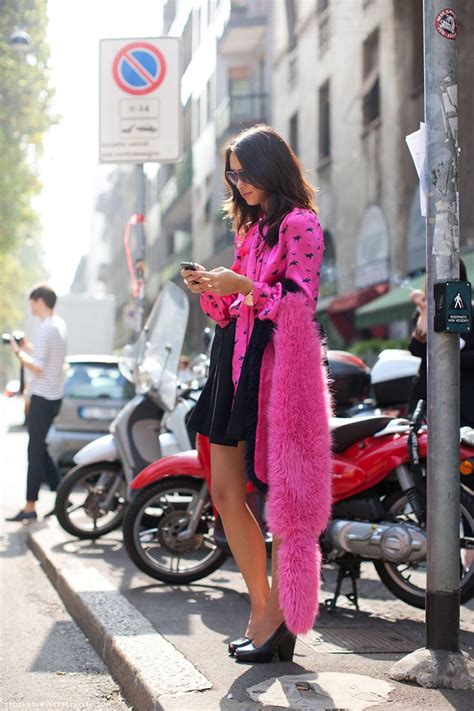 Picked Color: Fuchsia Fashion Style » Celebrity Fashion, Outfit Trends ...