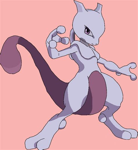 Fanart of Mewtwo I drew! - whatsupbugs Fan Art (44804023) - Fanpop