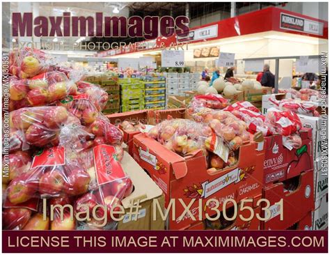 Photo of Apples at Costco Wholesale membership warehouse store fruit ...