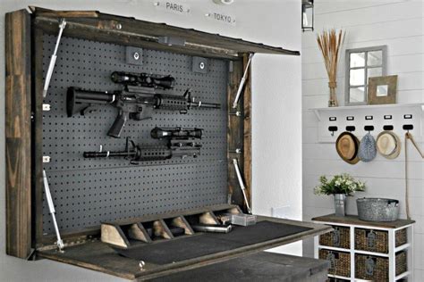 9 DIY Gun Safe Designs to Securely Store Your Firearms | SawsHub