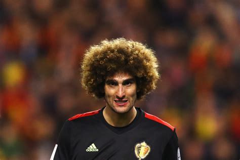 Manchester United midfielder Marouane Fellaini out of Russia vs Belgium friendly