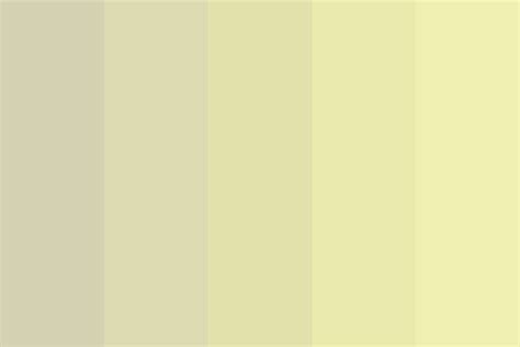 Bone Goldenrod Color Palette