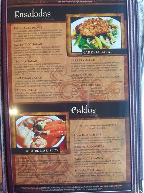 Online Menu of Jalisco Grill Restaurant Restaurant, Basalt, Colorado, 81621 - Zmenu