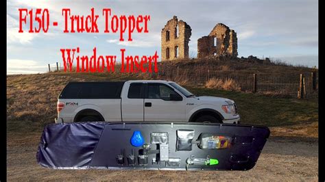 Truck Cap Side Window Insert/Cover - YouTube