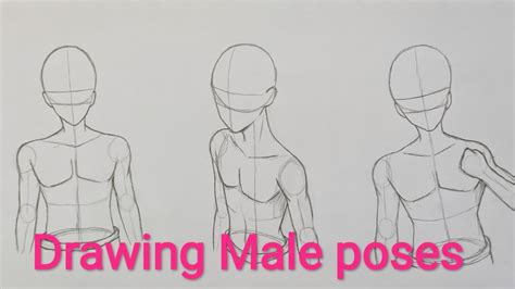 Anime Male Body Poses