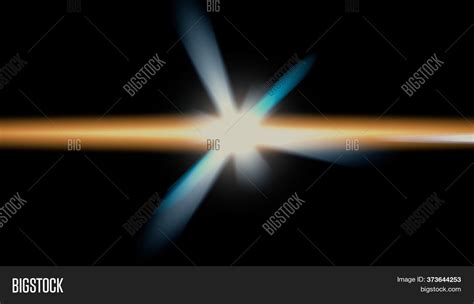 Anamorphic Lens Flare Image & Photo (Free Trial) | Bigstock