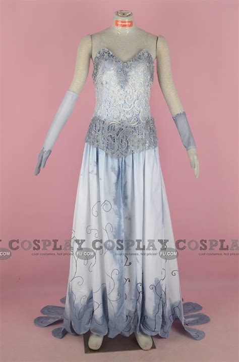 Custom Emily Cosplay Costume from Corpse Bride - CosplayFU.com