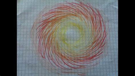 Draw a Fireball (Colored) - YouTube