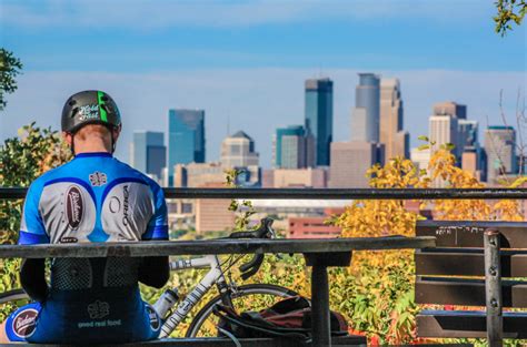 A Glimpse of the Twin Cities -- Minneapolis Skyline