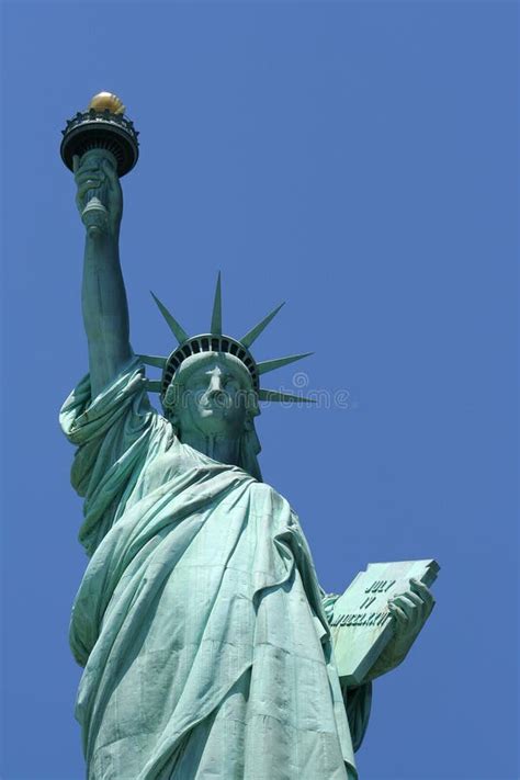 Statue of Liberty tablet stock image. Image of harbour - 5348151