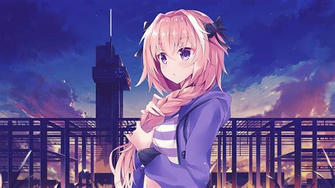 Astolfo With Pink Hair And Purple Eyes Astolfo, HD wallpaper | Peakpx