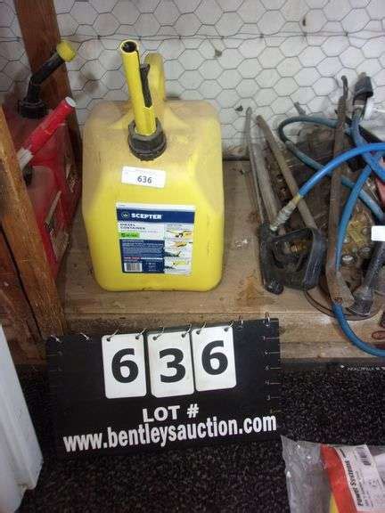 5-GALLON DIESEL GAS CAN - YELLOW - Bentley & Associates, LLC