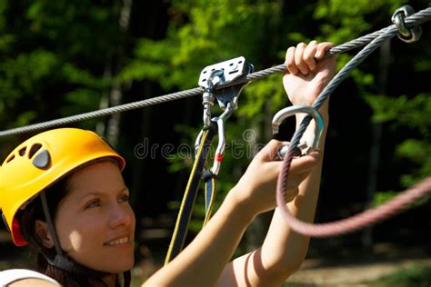 Zip-line gear stock image. Image of rock, clasp, reliable - 12109291