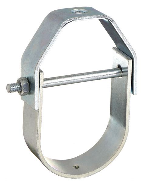 Zinc-Plated Steel, For 6 in Pipe, Clevis Hanger - 4HXW6|0500359708 - Grainger