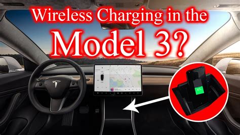 Wireless Charging in the Tesla Model 3? - YouTube